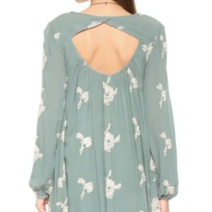 Free People 'Emma Embroidered Swing Dress'